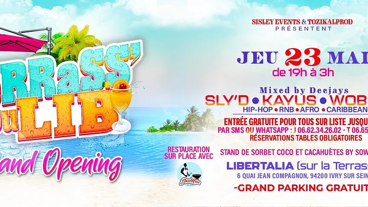 La Terrass' Du LIB - Grand Opening