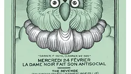 LA DAME NOIR FAIT SON ANTISOCIAL