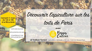 Conférence "Découvrir l'apiculture sur les toits de Paris"