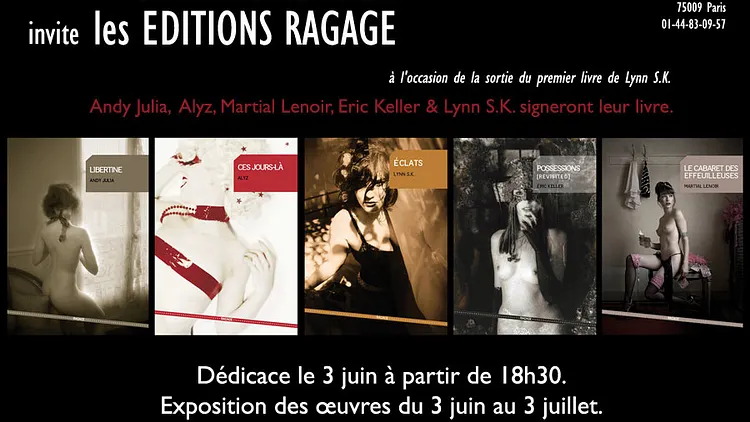 Les Editions RAGAGE au CABINET DES CURIEUX