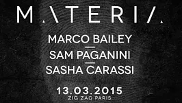 Materia : Marco Bailey, Sam Paganini, Sasha Carassi