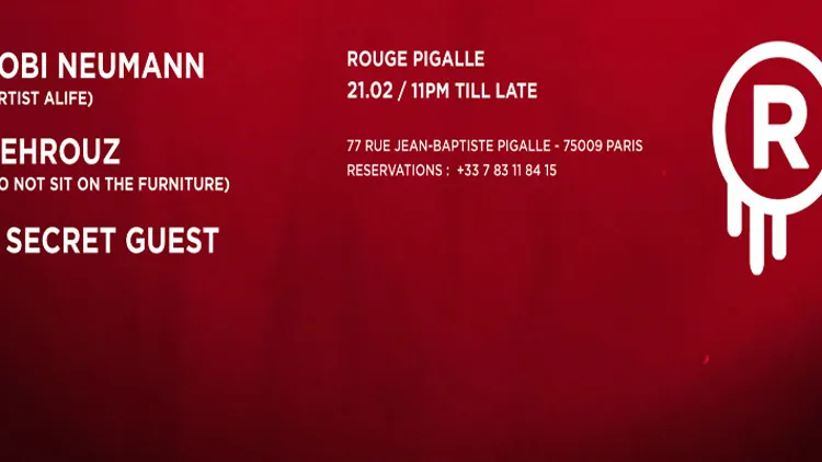 LE ROUGE // TOBI NEUMANN x BEHROUZ