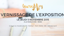 LAUREMJOY- Vernissage de l'exposition