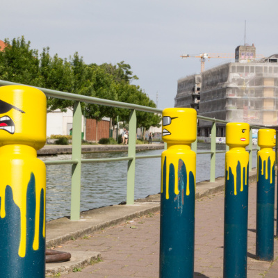 L'art urbain prend ses quartiers d'été au canal de l'Ourcq