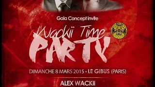 Alien Factory invite Wackii Time Party