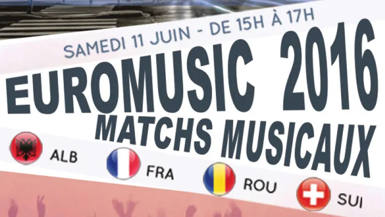 OpeningStage x Beaugrenelle: EuroMusic 2016, Matchs Musicaux