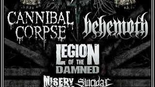 FULL OF HATE 2012 : CANNIBAL CORPSE + BEHEMOTH