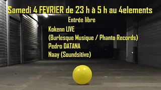 Element avec Kokenn en live, Naay & Pedro Datana @ 4 elements