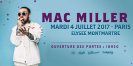 Mac Miller • Elysée Montmartre • 4 juillet 2017