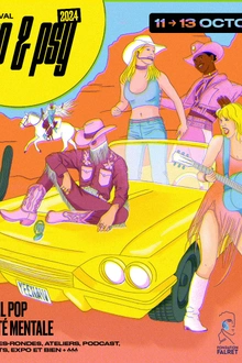 Pop & Psy – du 11 au 13 octobre 2024 à Ground Control !