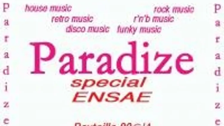 Paradize Party Speciale Ensae
