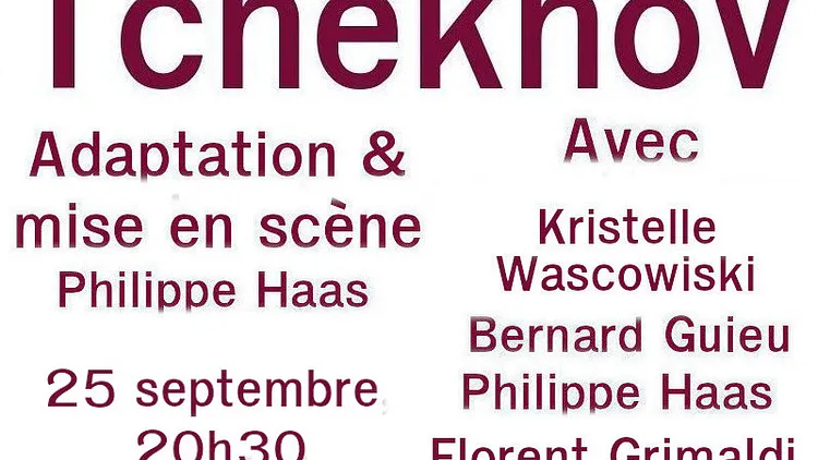 L'Ours & Une Demande en mariage de Anton Tchekhov ,  avec un violon en live…