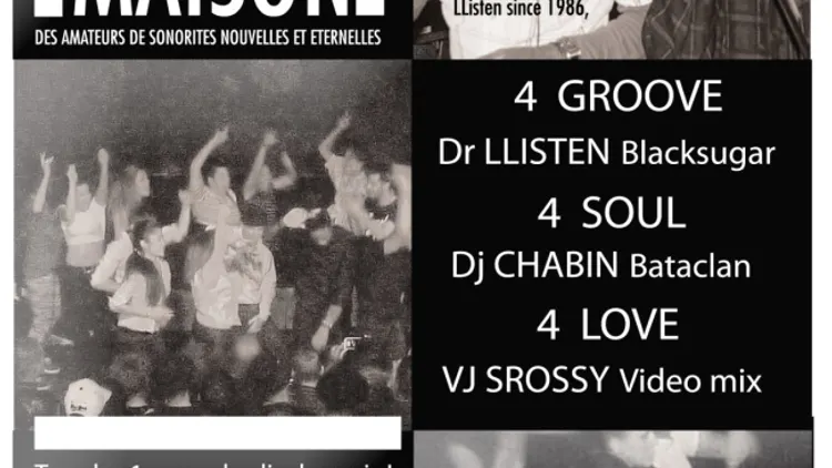 PARTY A LA MAISON 4 GROOVE 4 SOUL 4 LOVE
