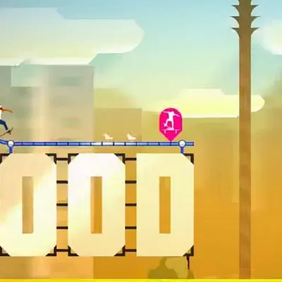 OlliOlli2 : Welcome to Olliwood sur PS4 et PS Vita, jeu de skate minimaliste grisant et addictif