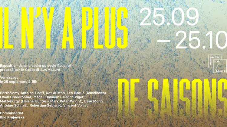 Il n'y a plus de saisons