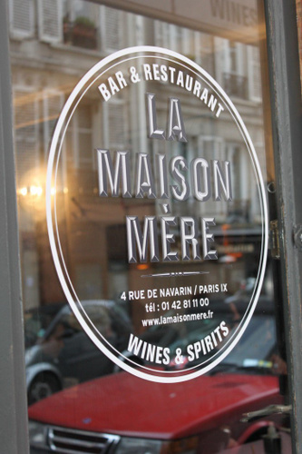 La Maison Mère Restaurant Paris