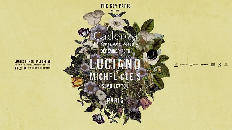 Cadenza 15 Years Anniversary : Luciano & Friends