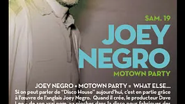 MOTOWN PARTY: JOEY NEGRO