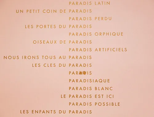 Paradis Restaurant Paris