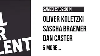 Oliver Koletzki, Sascha Braemer, Dan Caster en live