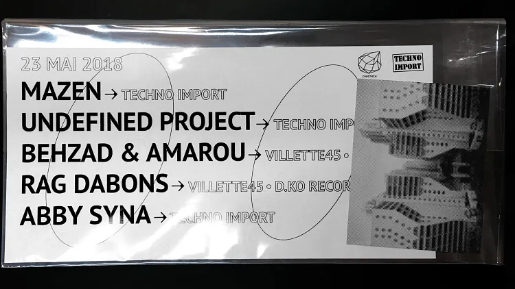Concrete: Techno Import Vinylshop x Woodfloor