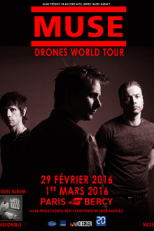 Muse en concert - Drones World Tour