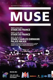 Muse en concert au Stade de France - The 2nd Law Tour