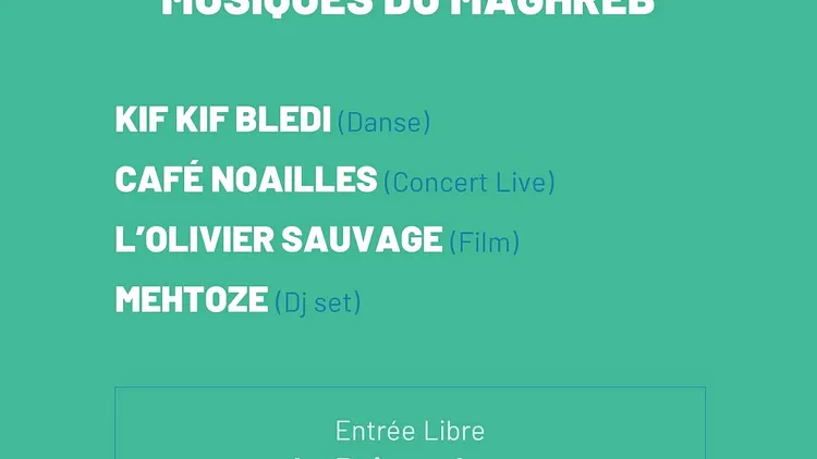 Semaine des musiques du Maghreb / 11 - 15 septembre / Poisson Lune Porte dorée 