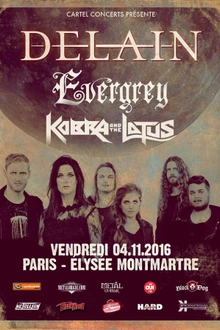 DELAIN + EVERGREY + KOBRA & THE LOTUS