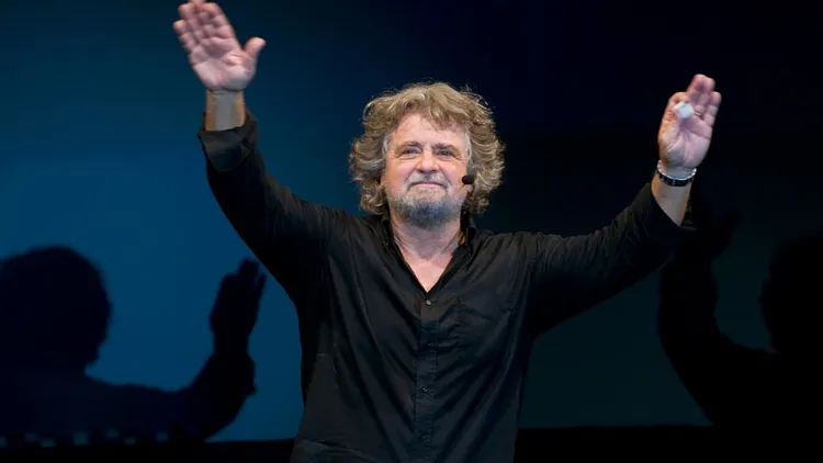 Beppe Grillo a la Cigale