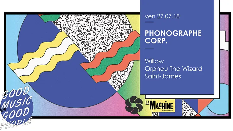 Phonographe Corp. : Willow • Orpheu The Wizard • Saint-James