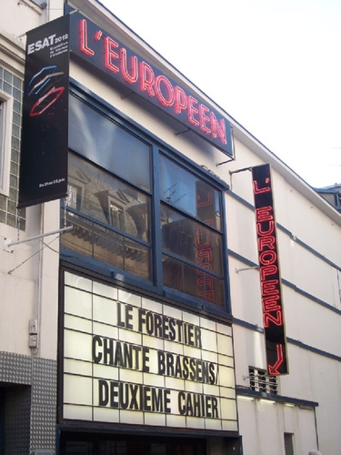 L'Européen Salle Salle de concert Paris
