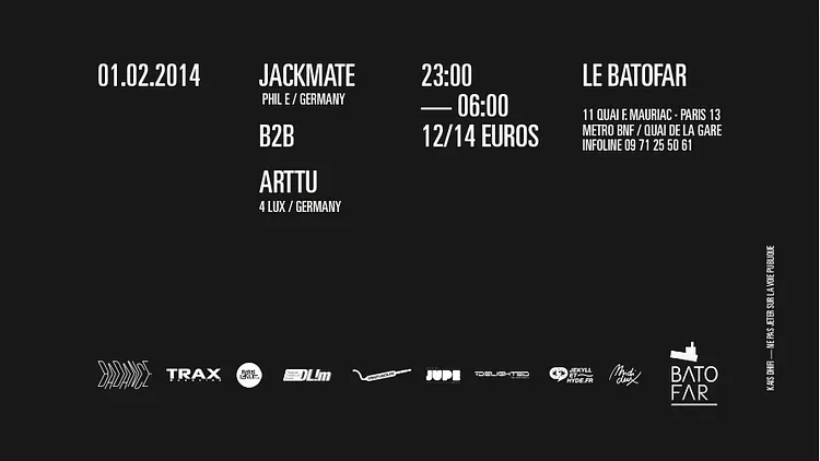 Back to back : Jackmate & Arttu