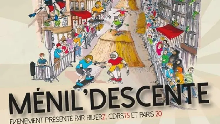 Ménil'Descente - Boardercross de Paris