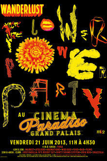 The Wanderlust Flower Power Party - Cinema Paradiso Super Club