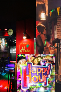 l'afterwork version happy hour - Hide Pub - du lundi 27 mars au vendredi 31 mars