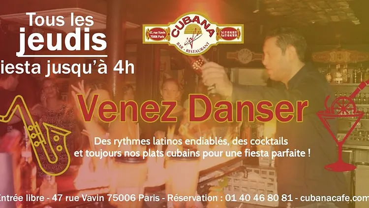 Venez danser sur des rythmes latinos !