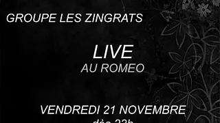 GROUPE LES ZINGRATS LIVE
