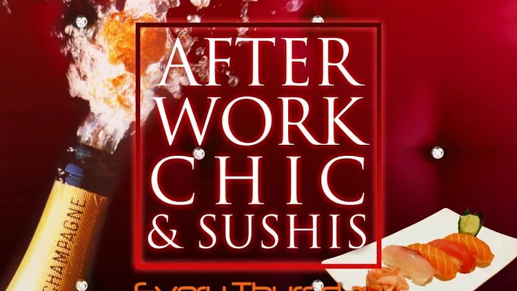 AFTERWORK CHIC&SUSHIS@les4vents(stand Make Up..)