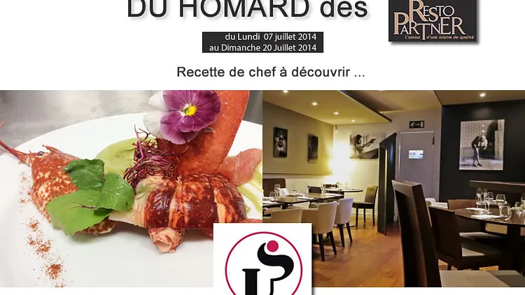 Quinzaine Gourmande du Homard des RestoPartner's