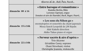 Entre baroque et romantisme