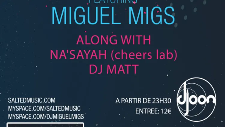 MIGUEL MIGS TOUR