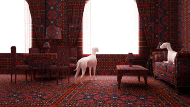 Farid Rasulov - Dogs in the Living Room