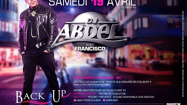 DJ Abdel aux platines