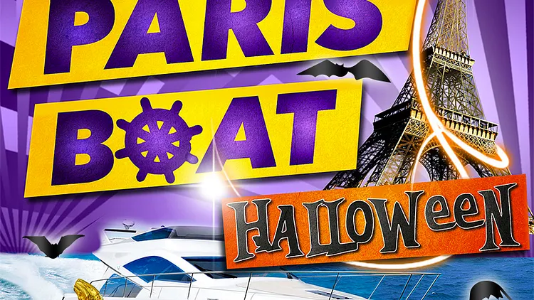 HALLOWEEN PARIS BOAT