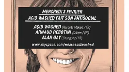 ACID WASHED FAIT SON ANTISOCIAL