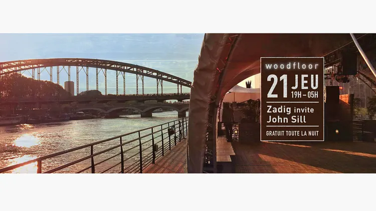 Woodfloor : Zadig invite John Sill // Entrée libre