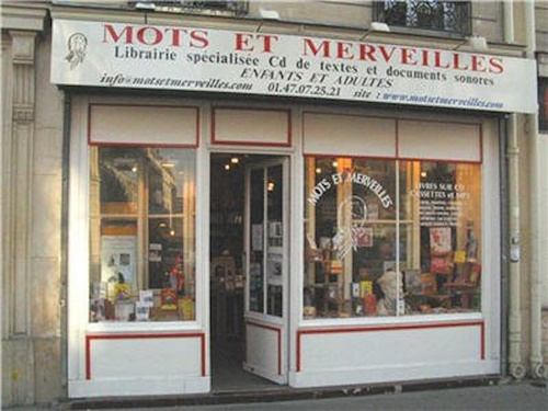 Mots et Merveilles Shop Paris