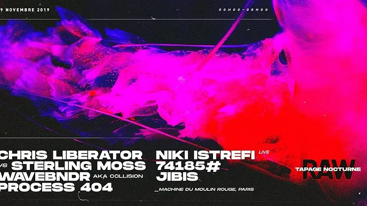 RAW x Tapage Nocturne - Chris Liberator vs Sterling Moss & More