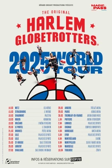 Les Harlem Globetrotters à l'Adidas Arena le 29/03 et en tournée dans toute la France !